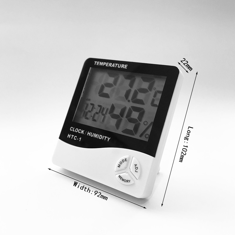 Hygromètre extension de cils mesure de la température et de l'humidité